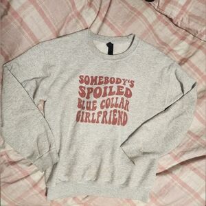 Women's Sweater Spoiled Blue Collar GF